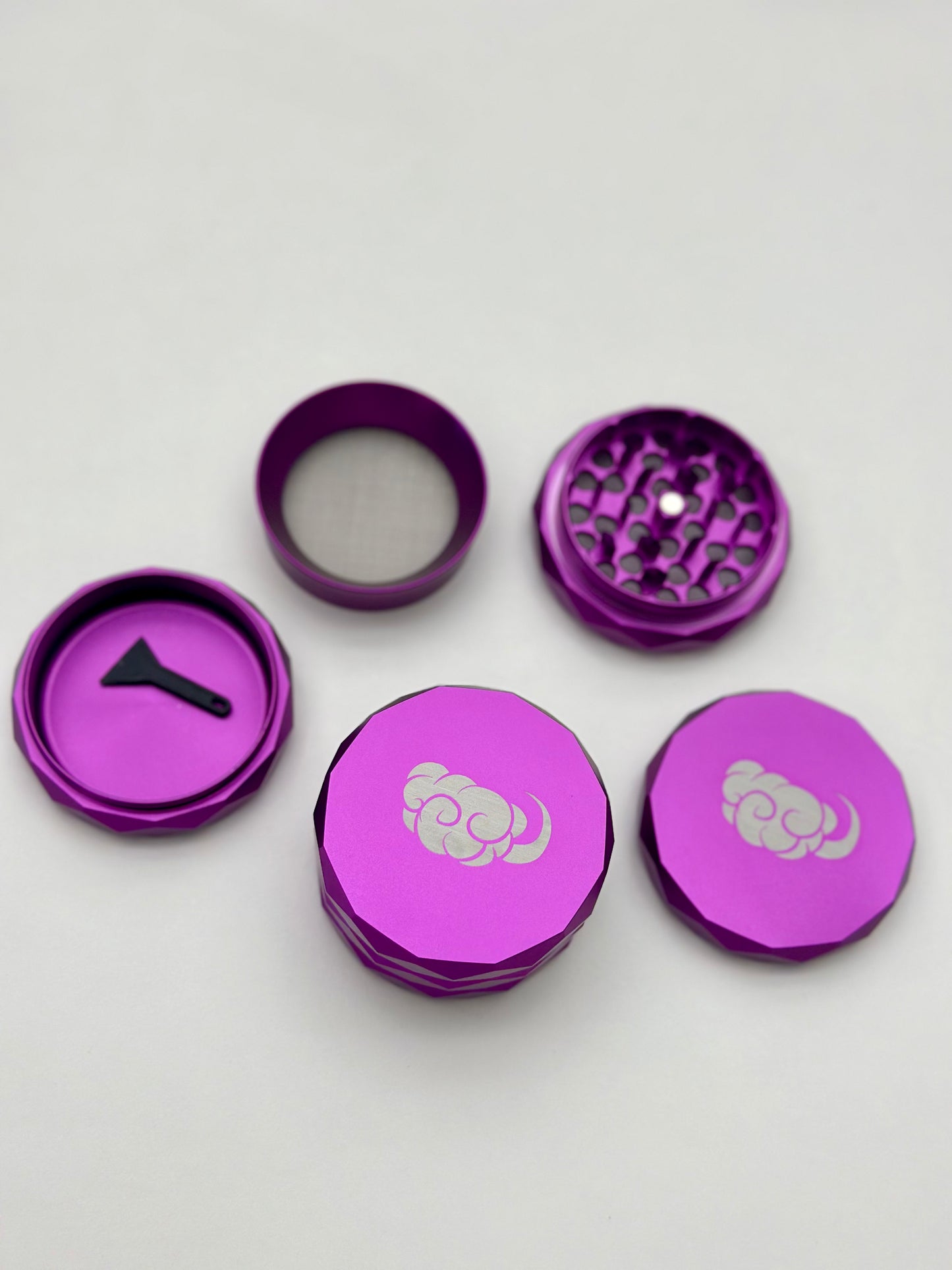 NV Pyramid Grinder - 63mm, 4-teilig