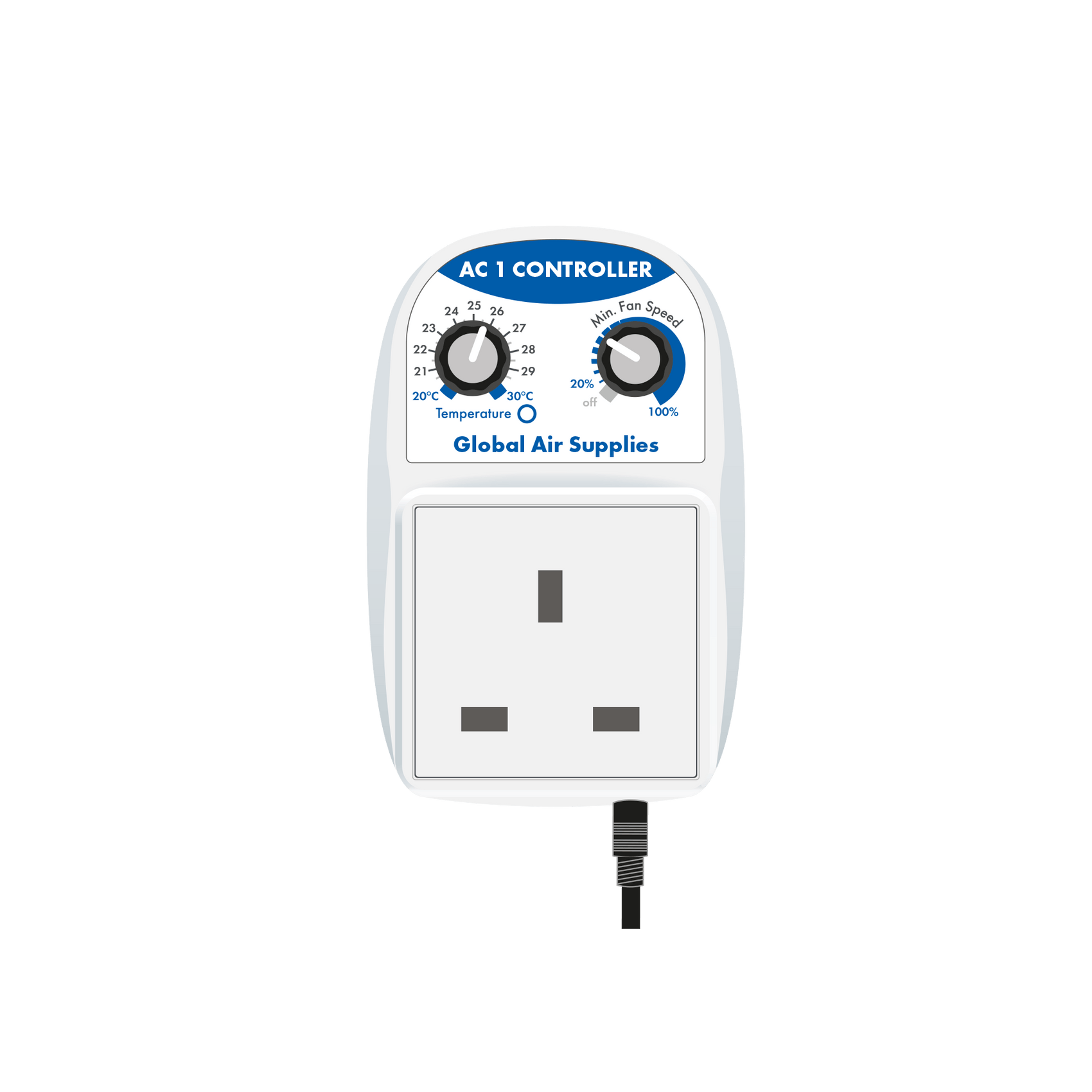 G.A.S. Lüftersteuerung AC1 Controller - EU Version