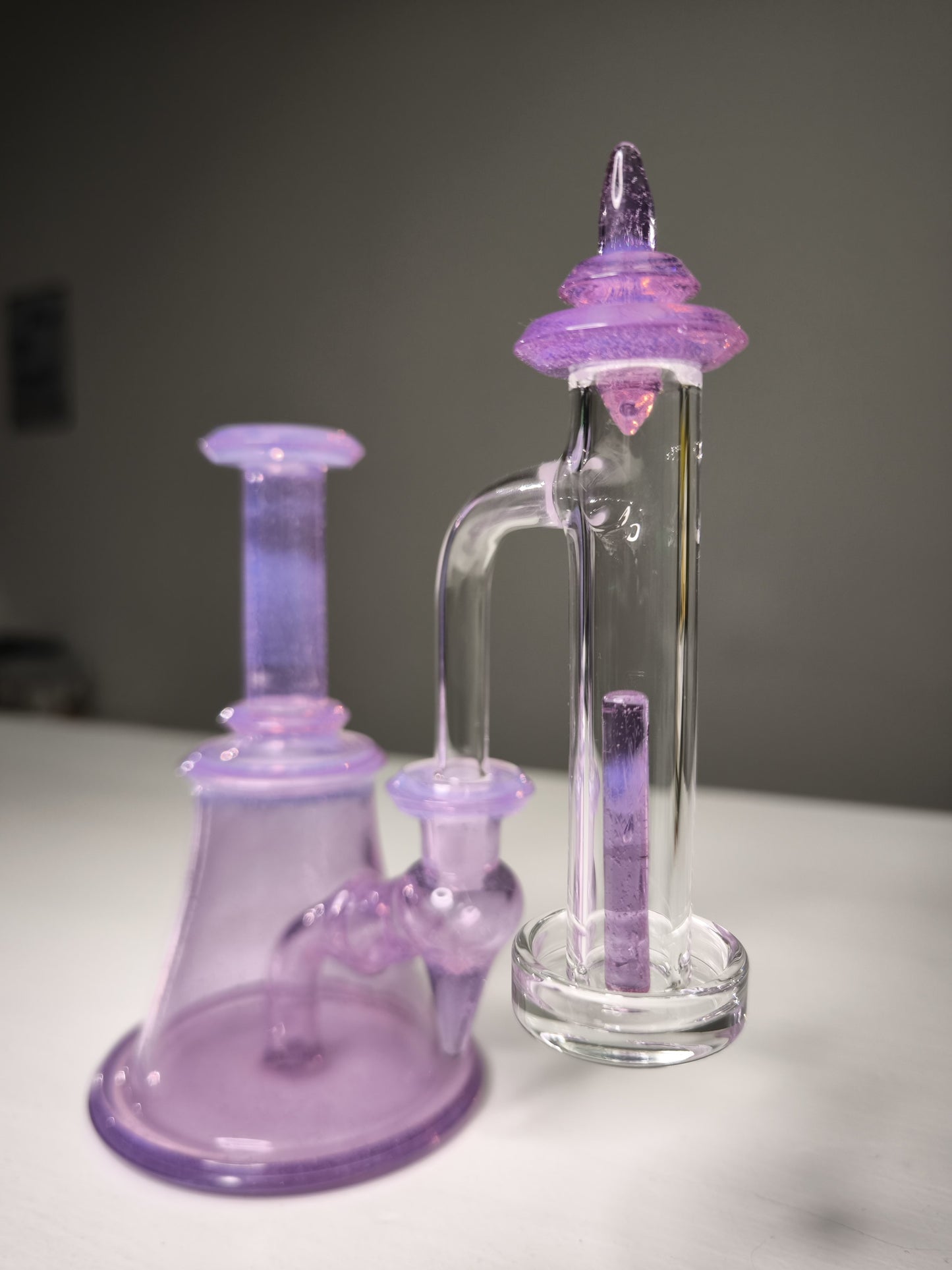 Glas Rig Lila