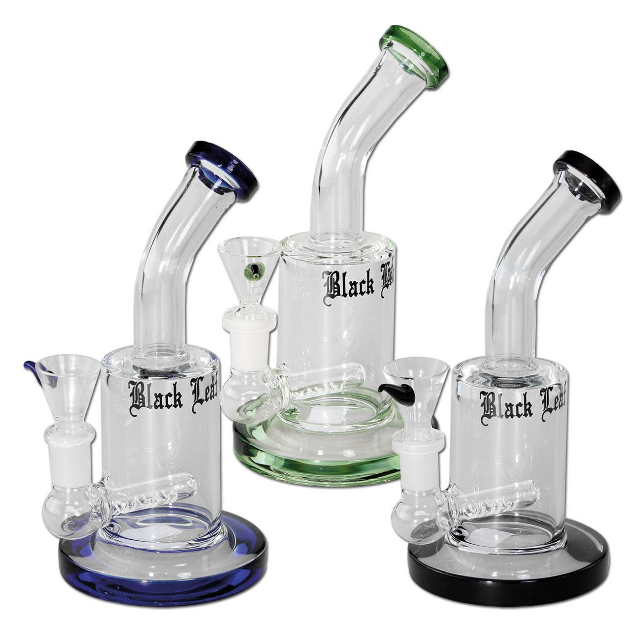 Black Leaf Bubbler mit Inline Slit Diffusor